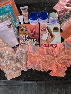 Pink Lace Boyshorts Duo - Temptation
